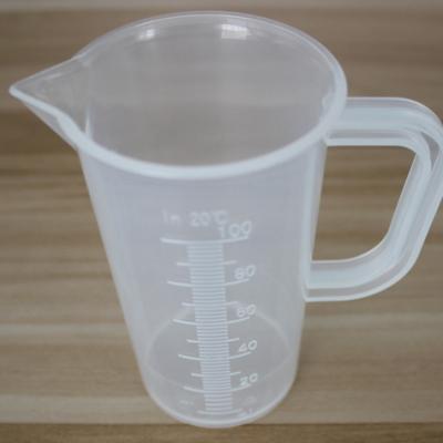 100ML Small Plastic Measuring Cup – Kitchen & Agricultural Mini Measuring Jug with Spout & Metric Scale