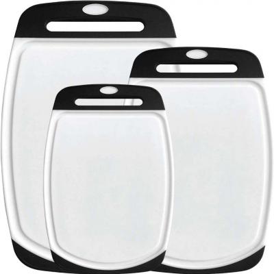 Premium 3-Piece Polypropylene Cutting Board Set - Multiple Sizes for All Kitchen Needs | Bulk Discounts