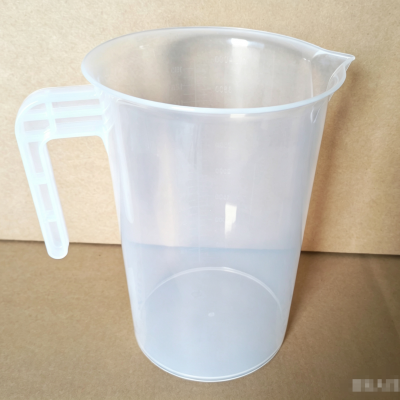 4L Plastic Pitcher with Handle | Heavy-Duty Food Grade PP Measuring Jug - 副本