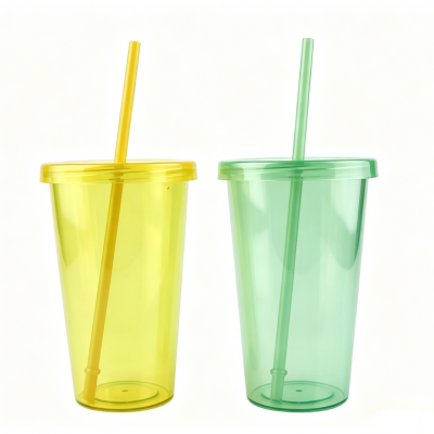 16OZ 450ML单层PS塑料杯